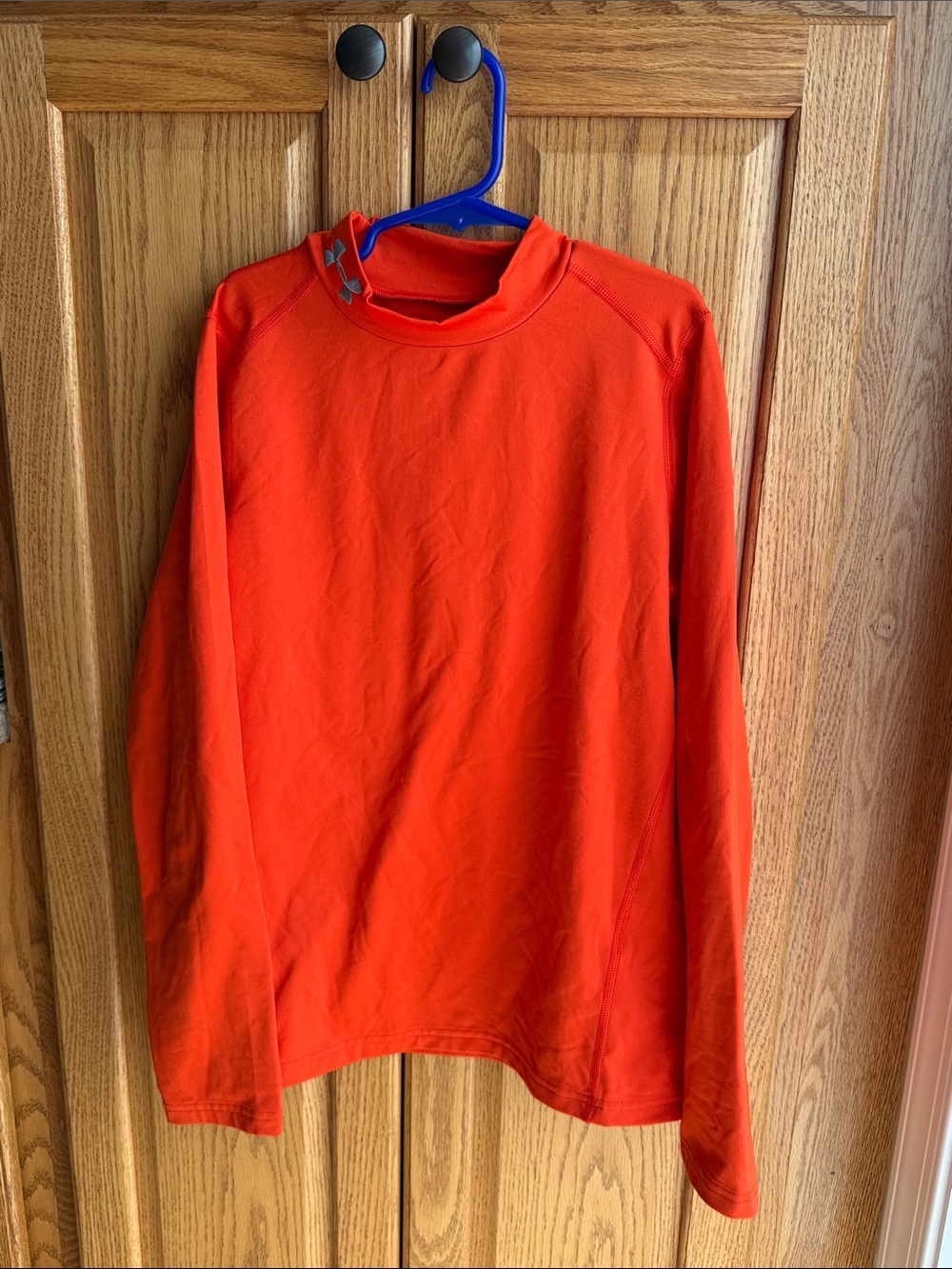 Under Armour Kids Long-Sleeve Compression Top - Orange